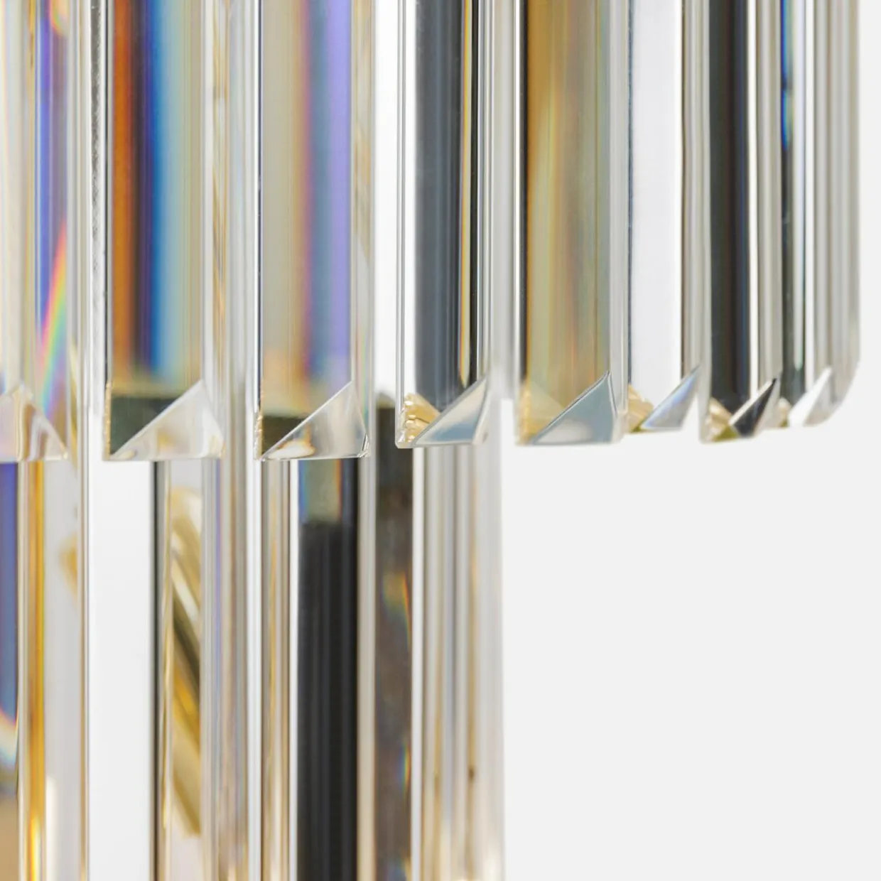 Lampa wisząca do salonu glamour złota LUXE 160 cm