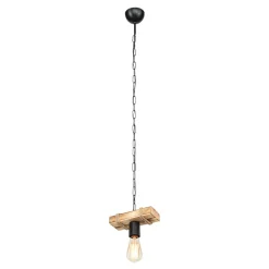 Lampa wisząca drewniana LAGUN I
