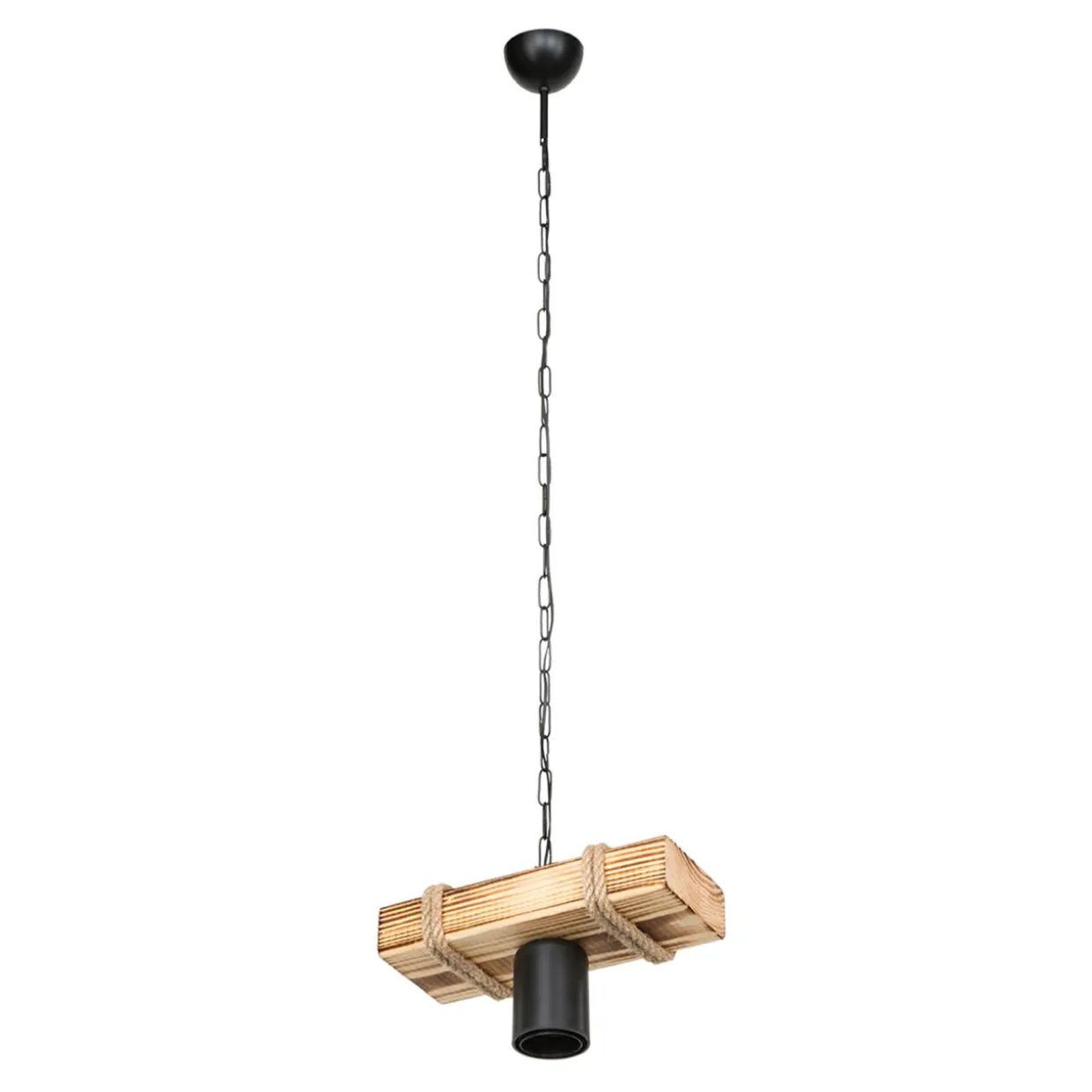 Lampa wisząca drewniana LAGUN I