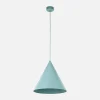 Lampa wisząca geometryczna miętowa CONO