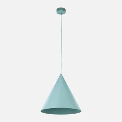 Lampa wisząca geometryczna miętowa CONO