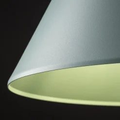 Lampa wisząca geometryczna miętowa CONO