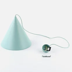 Lampa wisząca geometryczna miętowa CONO