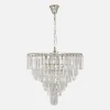 Lampa wisząca glamour chrom VERSAILLES