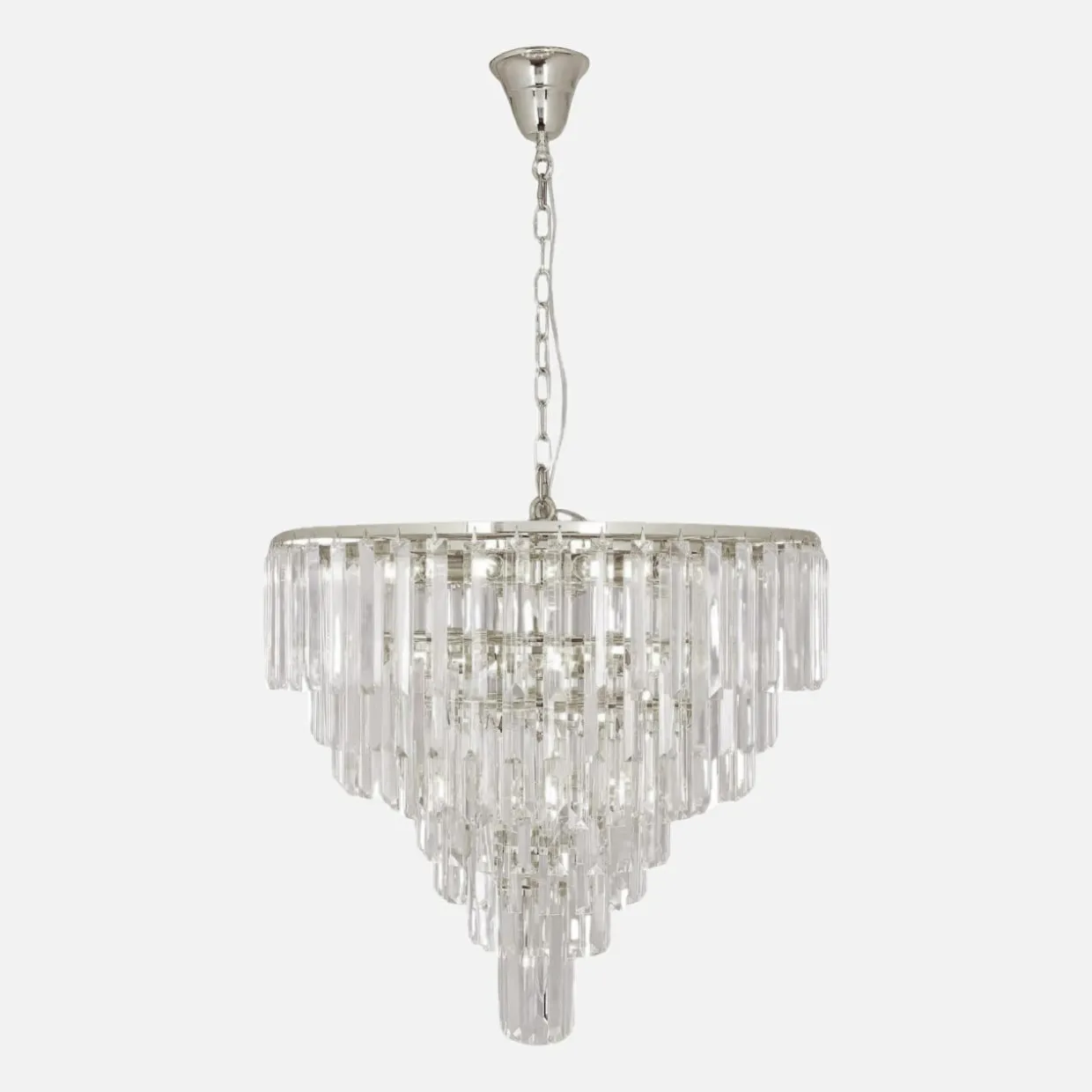 Lampa wisząca glamour chrom VERSAILLES