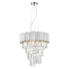 Lampa wisząca glamour chrom GLADIUS