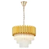 Lampa wisząca glamour złota PRIMA