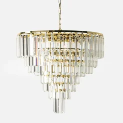 Lampa wisząca glamour złota VERSAILLES