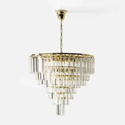 Lampa wisząca glamour złota VERSAILLES