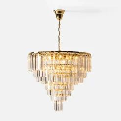 Lampa wisząca glamour złota VERSAILLES