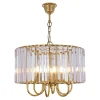 Lampa wisząca glamour złota PARIS 40 cm