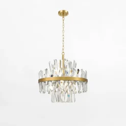 Lampa wisząca glamour złota CONSTANTINOPLE 50 cm