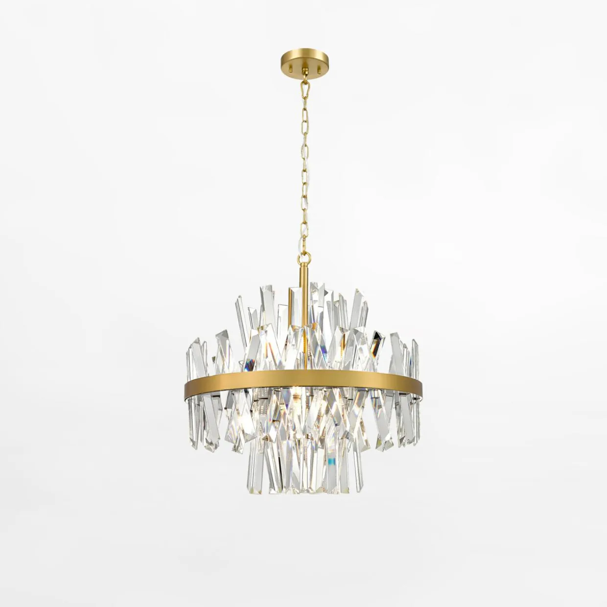 Lampa wisząca glamour złota CONSTANTINOPLE 50 cm