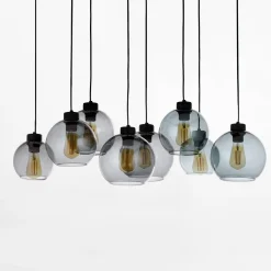 Lampa wisząca grafitowa CUBUS 8