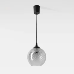 Lampa wisząca grafitowa MIX fi 18 cm