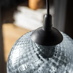Lampa wisząca grafitowa MIX fi 18 cm