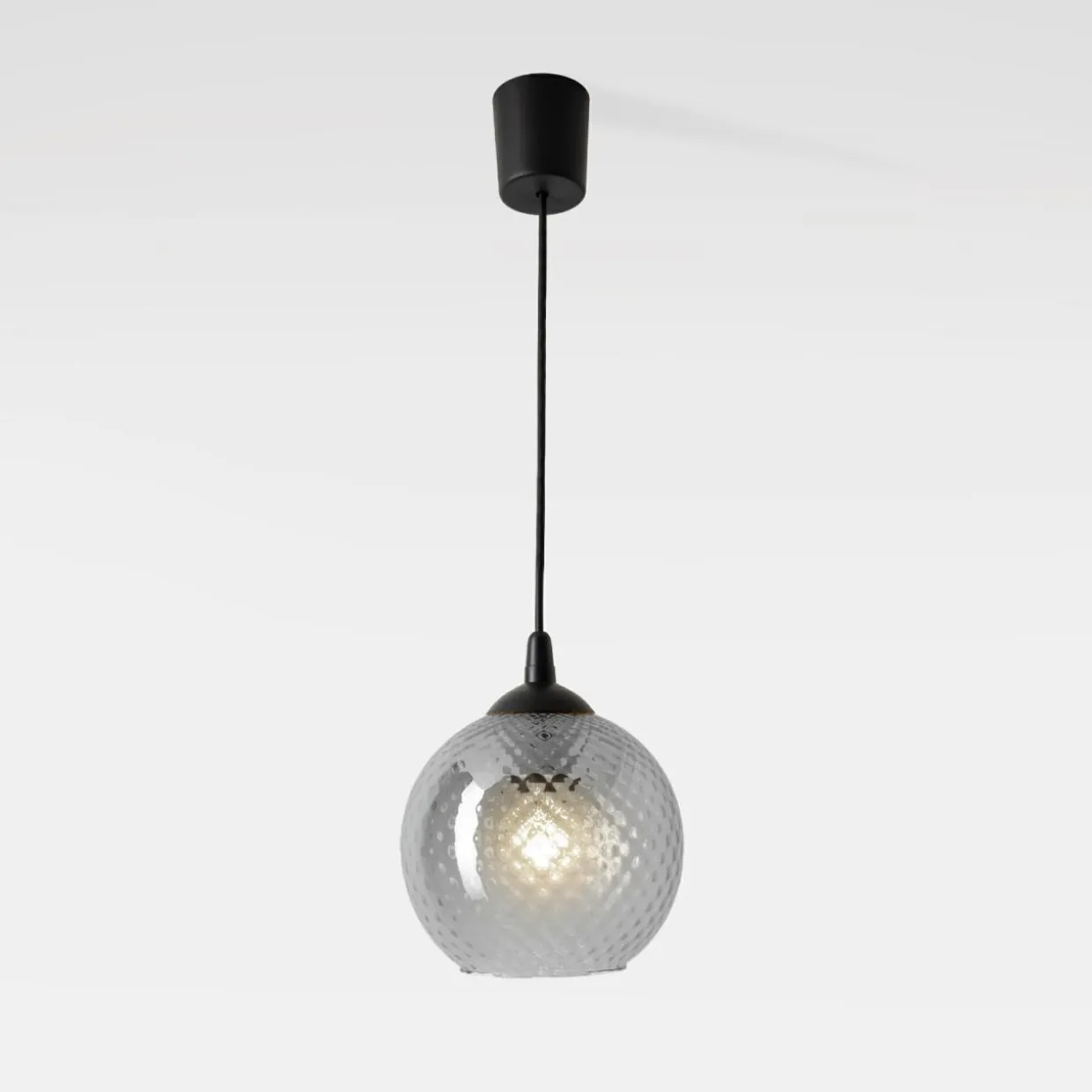 Lampa wisząca grafitowa MIX fi 18 cm