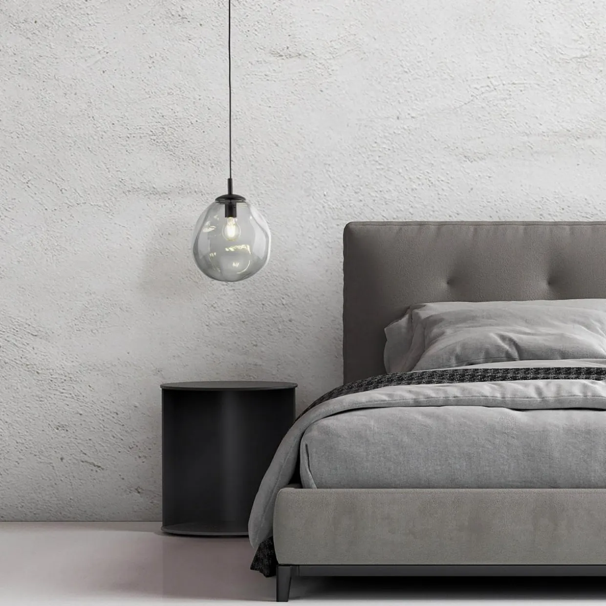 Lampa wisząca grafitowa SOL MINI NEW