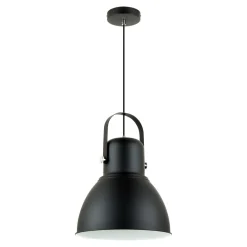 Lampa wisząca industrialna czarna KAIROS