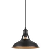 Lampa wisząca industrialna czarna FREYA