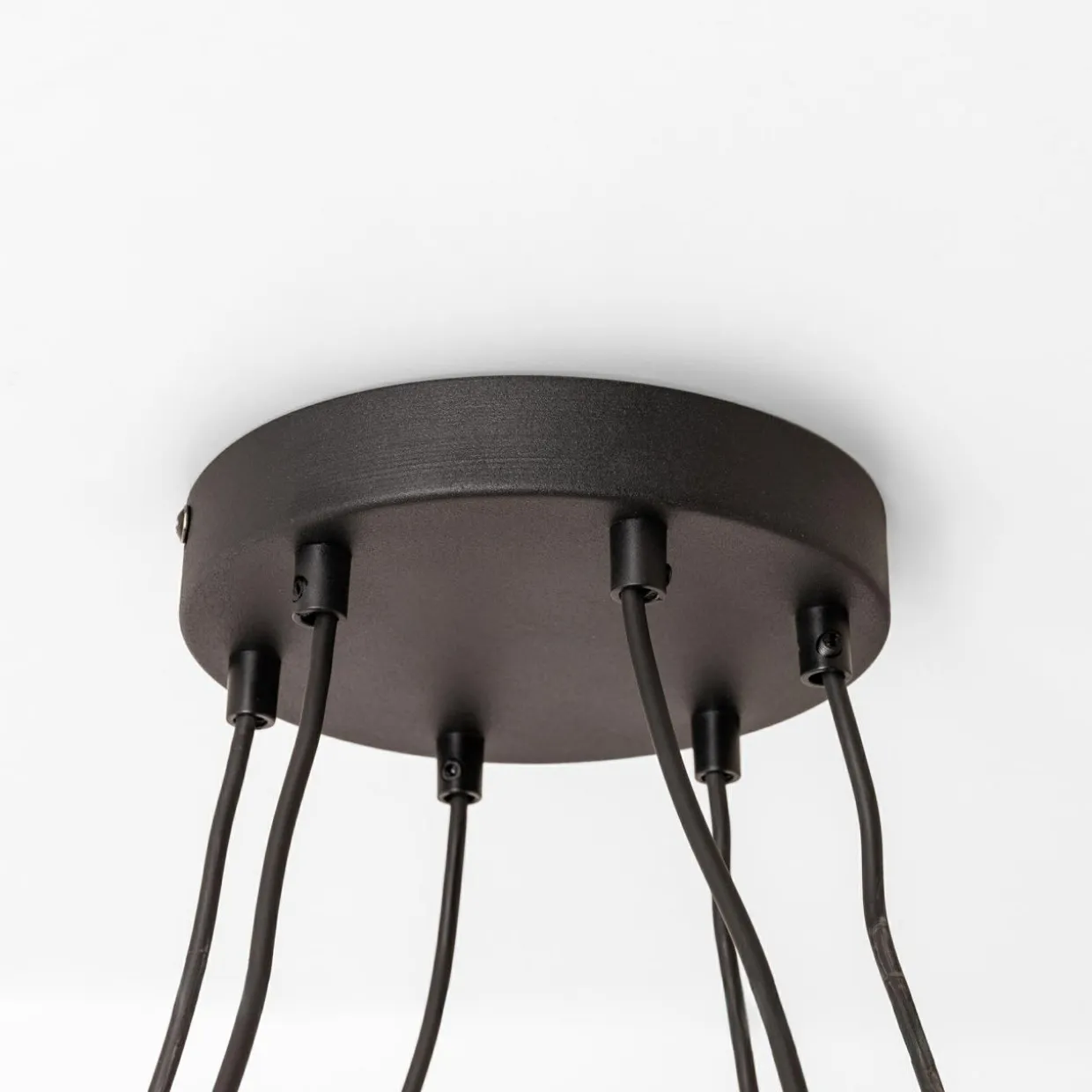 Lampa wisząca jasne drewno HELIX VI WOOD