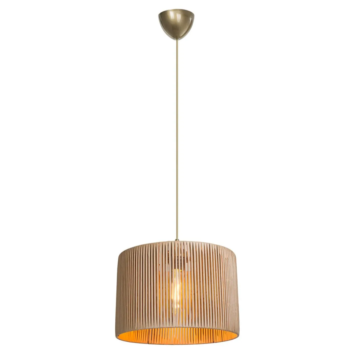 Lampa wisząca jasnobrązowa ROYA