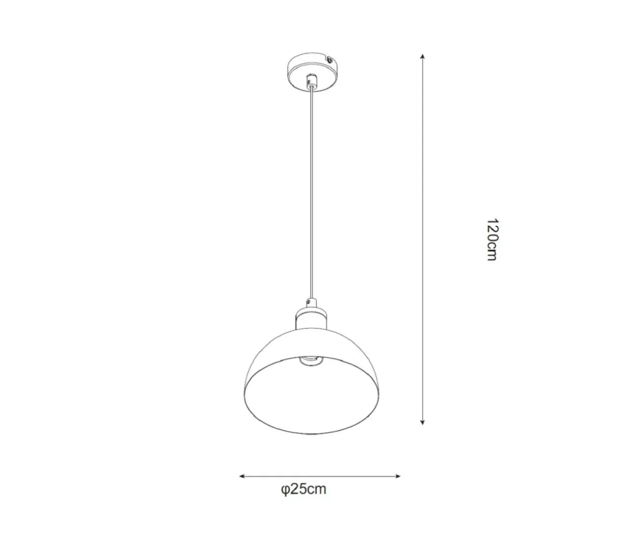 Lampa wisząca JOSE P15079-D22