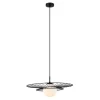 Lampa wisząca kula czarna ALISON