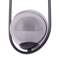 Lampa wisząca kula czarna DAVOS