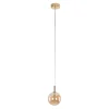 Lampa wisząca kula złota ESTERA