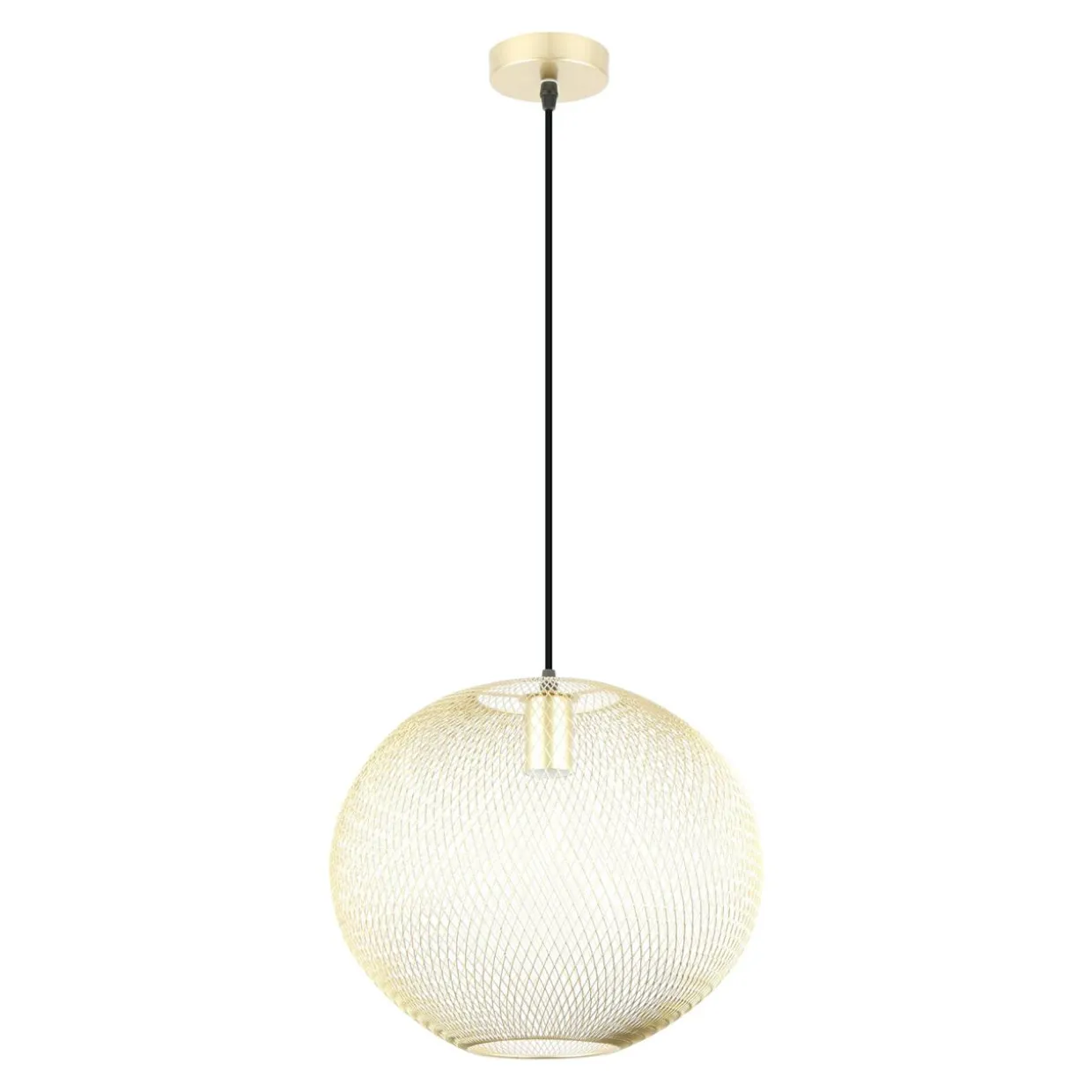 Lampa wisząca kula złota ORION
