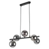Lampa wisząca kule czarna ESTERA V