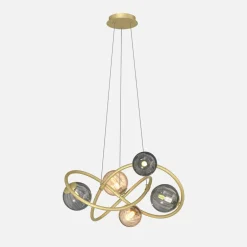 Lampa wisząca kule złota ARLON