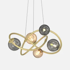 Lampa wisząca kule złota ARLON