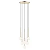 Lampa wisząca kule złota ARCTURUS 7