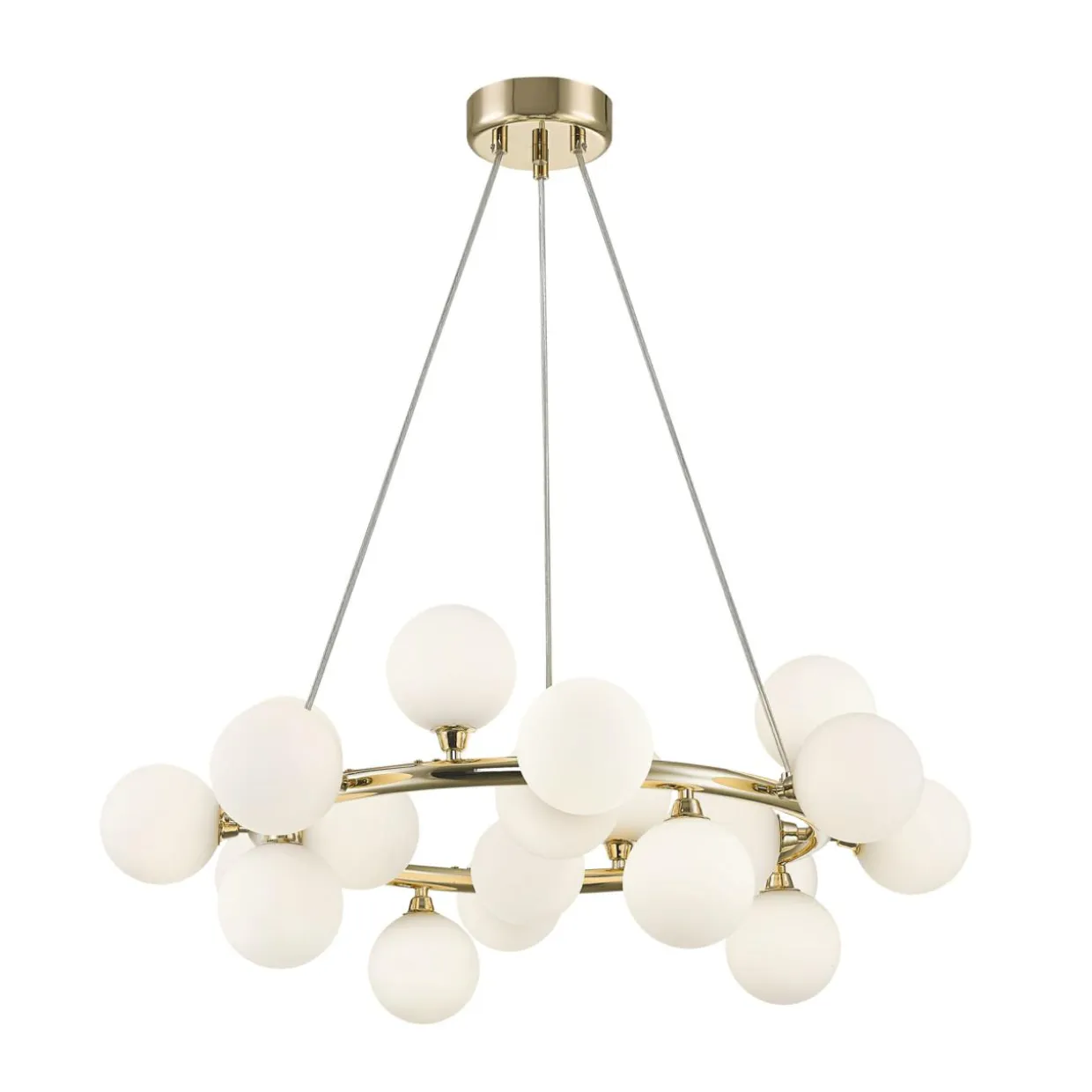 Lampa wisząca kule złota BOBO
