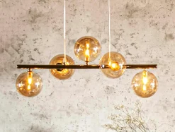 Lampa wisząca kule złota ESTERA V