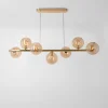 Lampa wisząca kule złota ESTERA VII