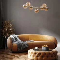 Lampa wisząca kule złota ESTERA VII