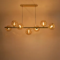 Lampa wisząca kule złota ESTERA VII