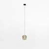 Lampa wisząca LED bursztynowa COLORE