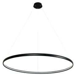 Lampa wisząca LED czarna CARLO 120 cm