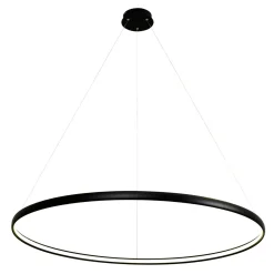 Lampa wisząca LED czarna CARLO 120 cm