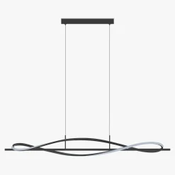 Lampa wisząca LED czarna DOMENICO