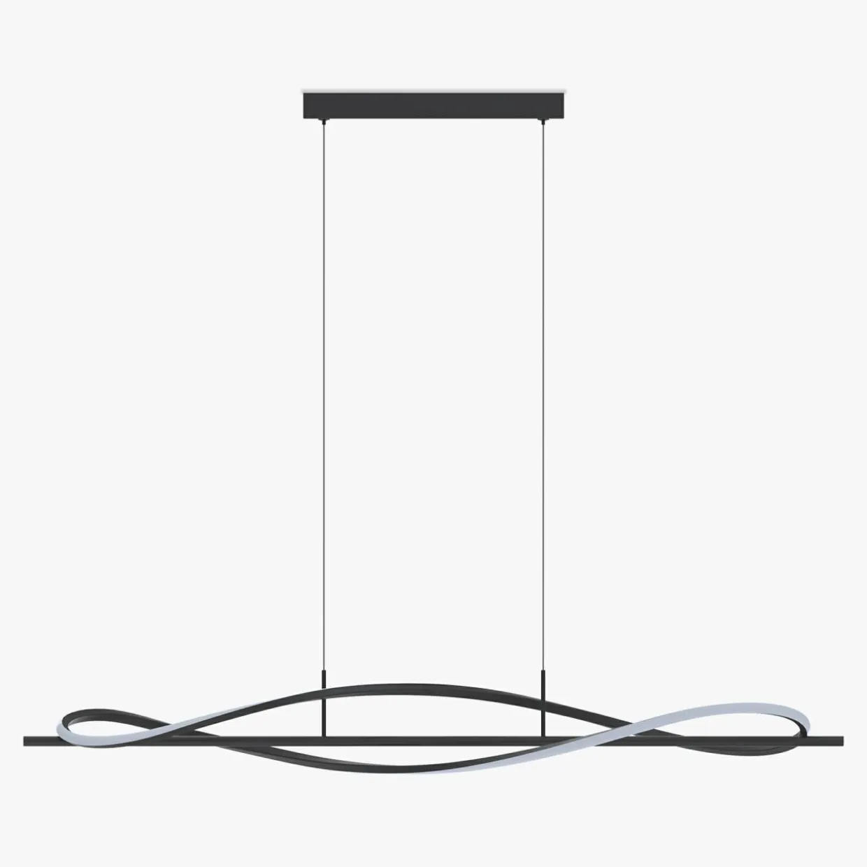 Lampa wisząca LED czarna DOMENICO