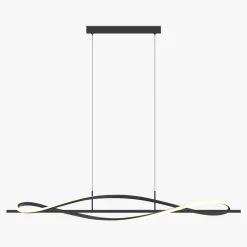 Lampa wisząca LED czarna DOMENICO