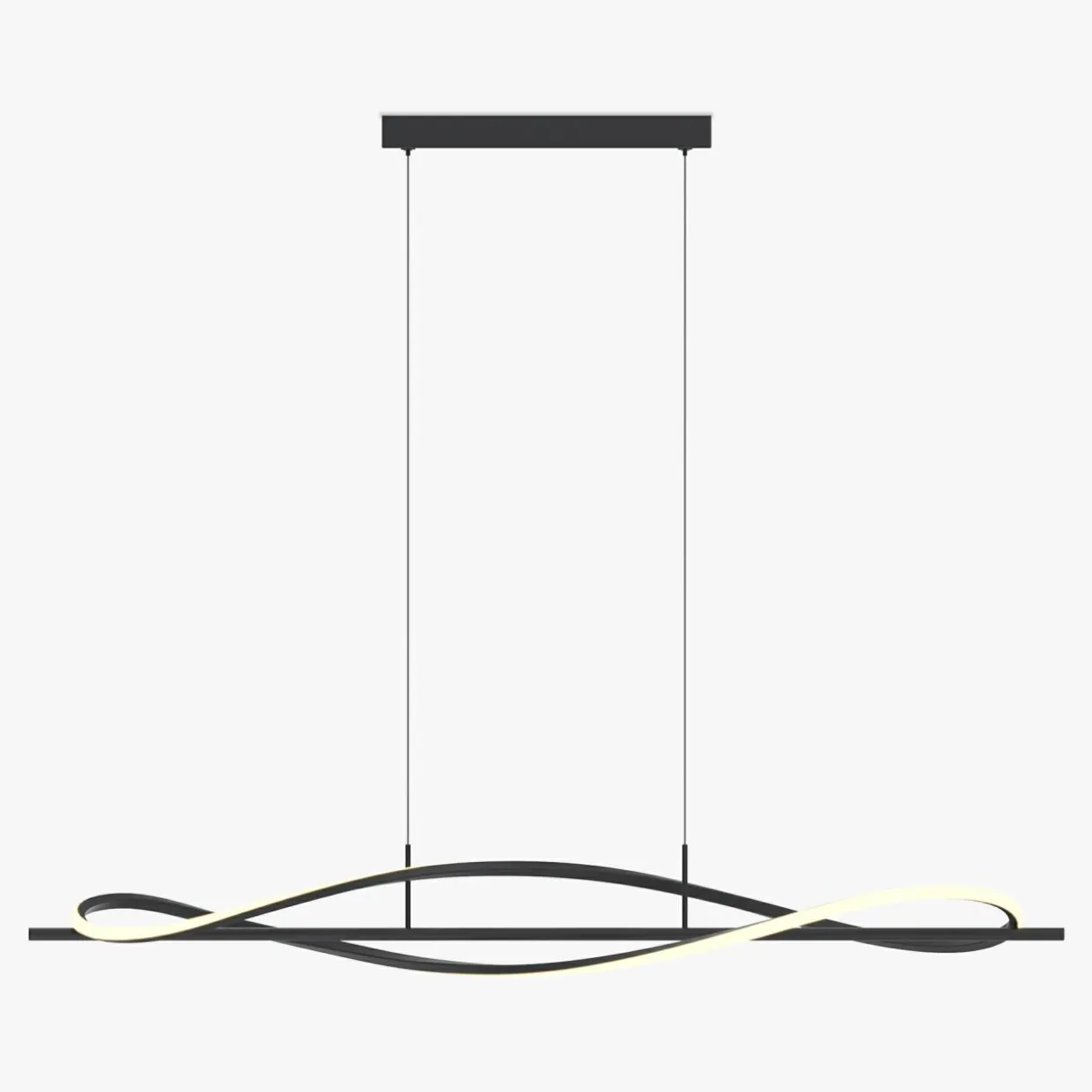 Lampa wisząca LED czarna DOMENICO
