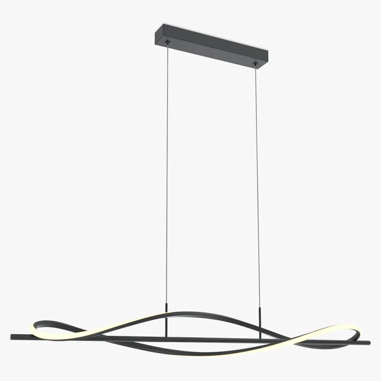 Lampa wisząca LED czarna DOMENICO