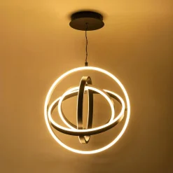 Lampa wisząca LED czarna TESS