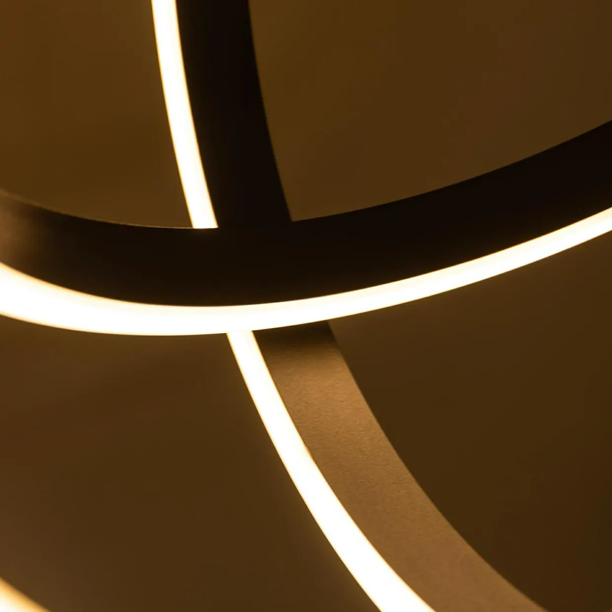 Lampa wisząca LED czarna TESS